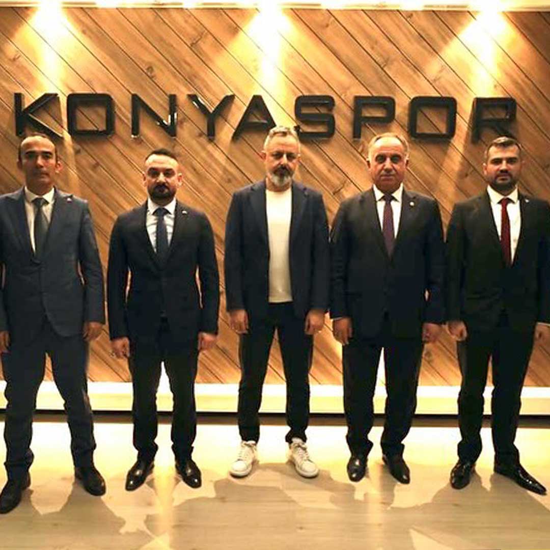 mhp konya il yönetiminden konyaspora ziyaret